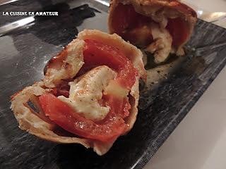 recette Tomates en croûte et aromates