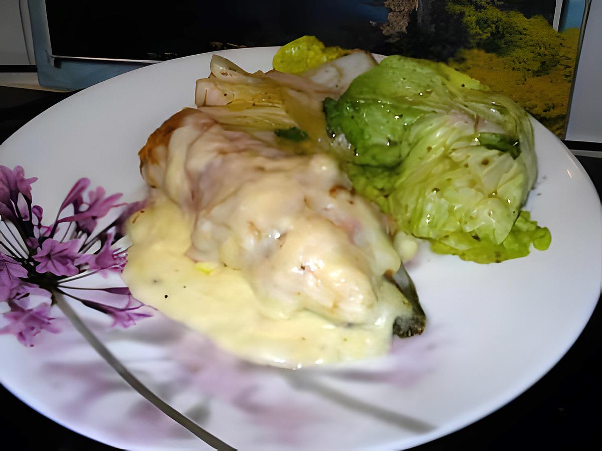 recette endive au jambon