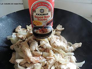 recette Émincé de poulet aux épices et miel