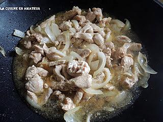 recette Émincé de poulet aux épices et miel