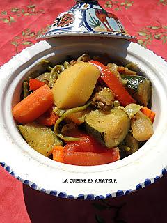 recette Tajine de légumes