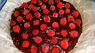 recette Brownie aux framboises et au gros sel marin