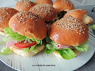 recette Burger froid