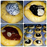 recette Koláčky - Kolaches ou brioches tchèques