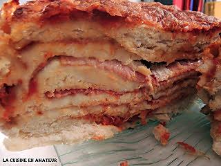 recette Pizza cake