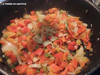 recette Gratin de poivrons à la bolognaise