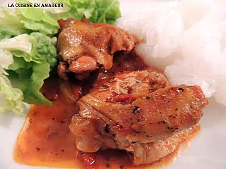 recette Poulet hongrois