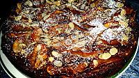 recette Gâteau fondant aux pommes, amandes et rhum
