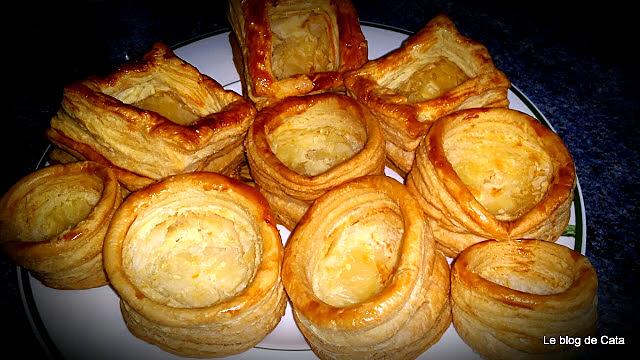 recette Vol-au-vent maison- dinde et champignons