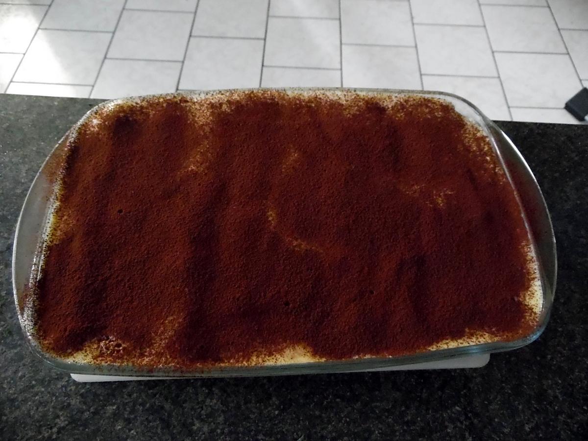 recette Tiramisu classique