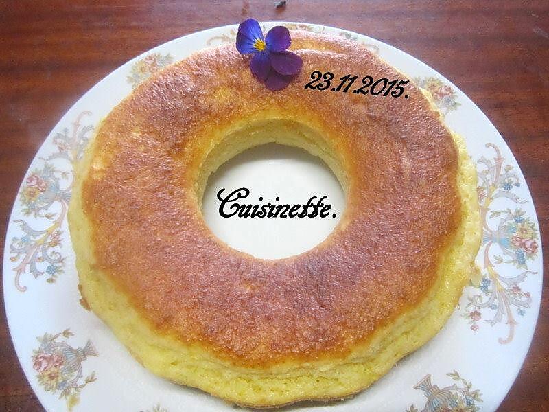 recette Gâteau crème citronnée.