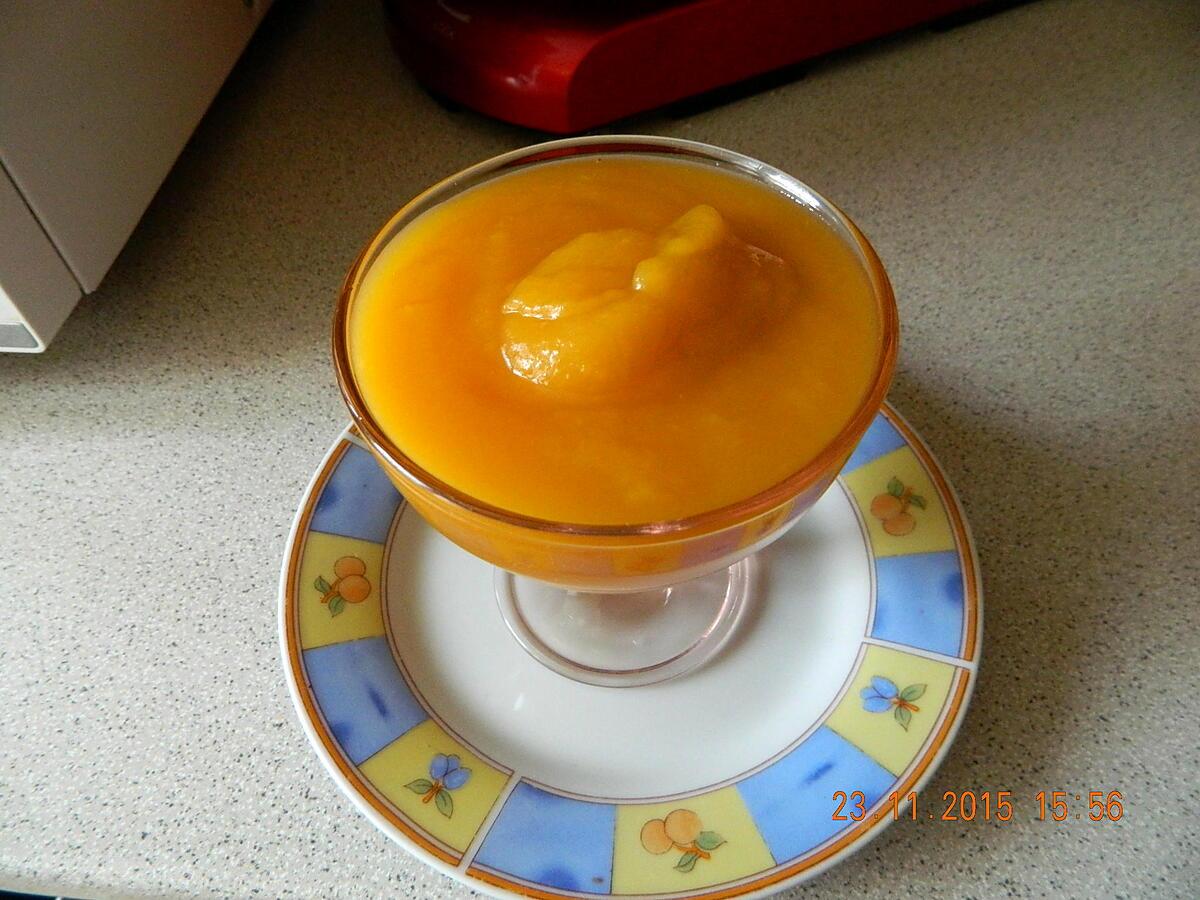 recette Compote de pommes et courge Butternut