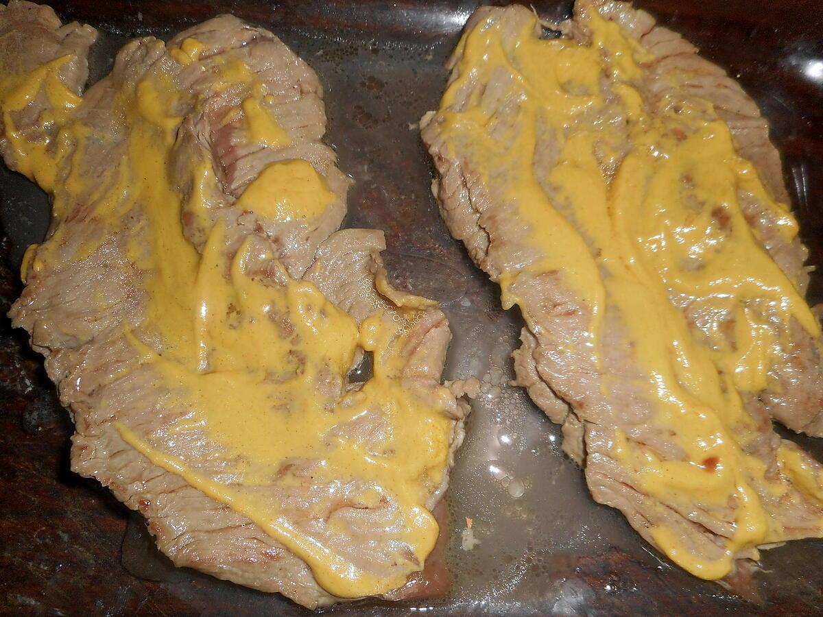 recette Escalope de veau, jambon et munster