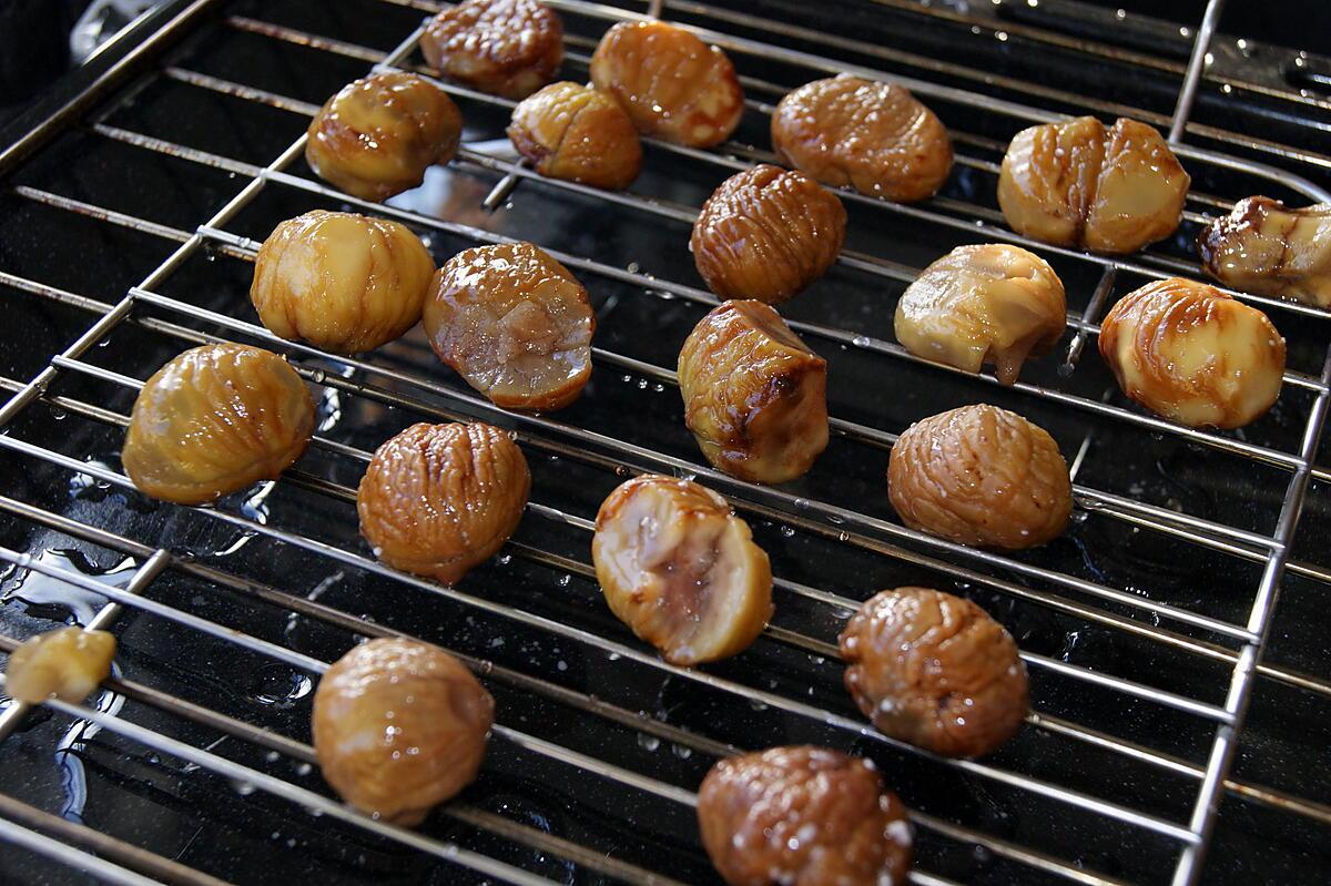 recette Marrons glacés (ou châtaignes glacées)