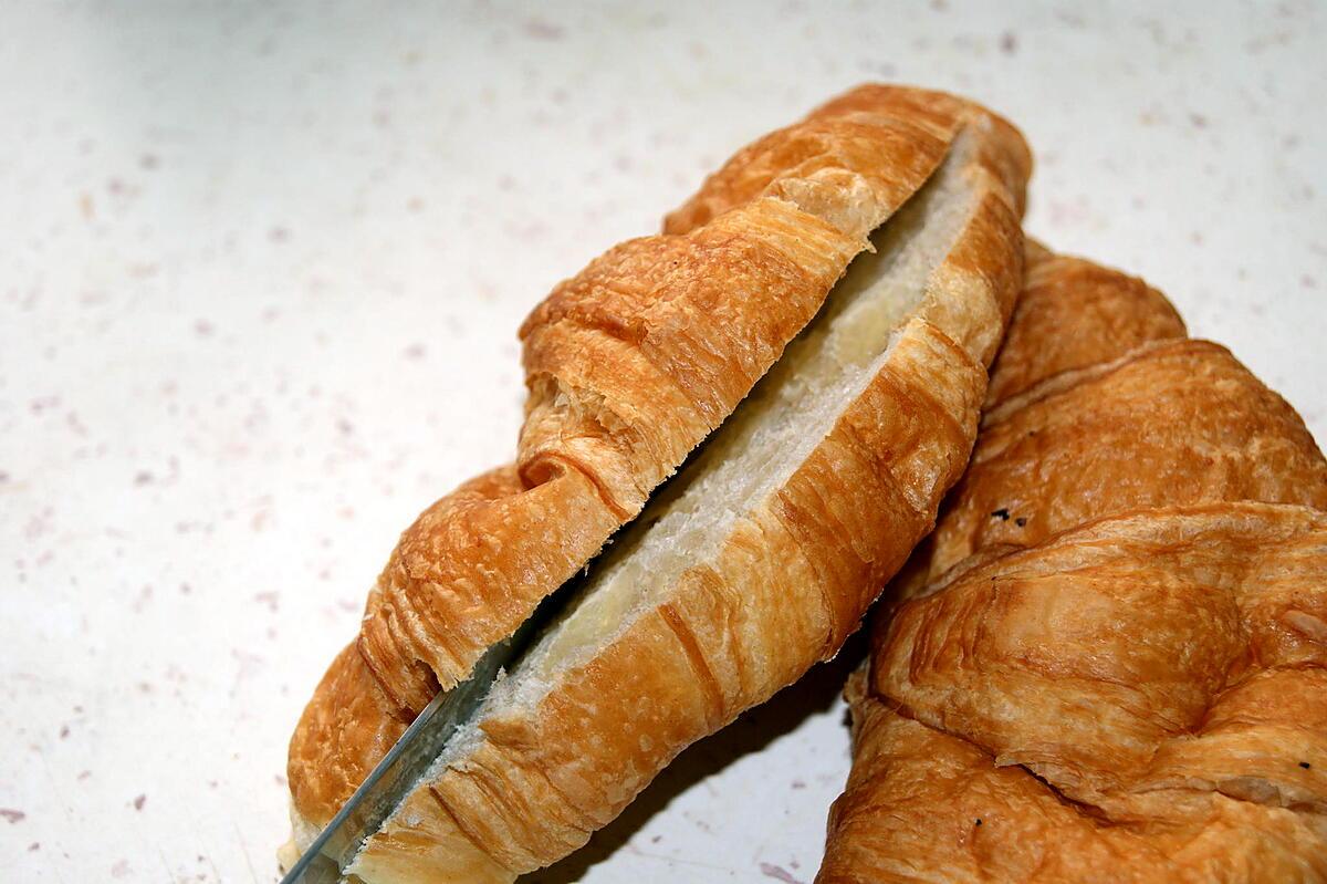 recette Croissants garnis