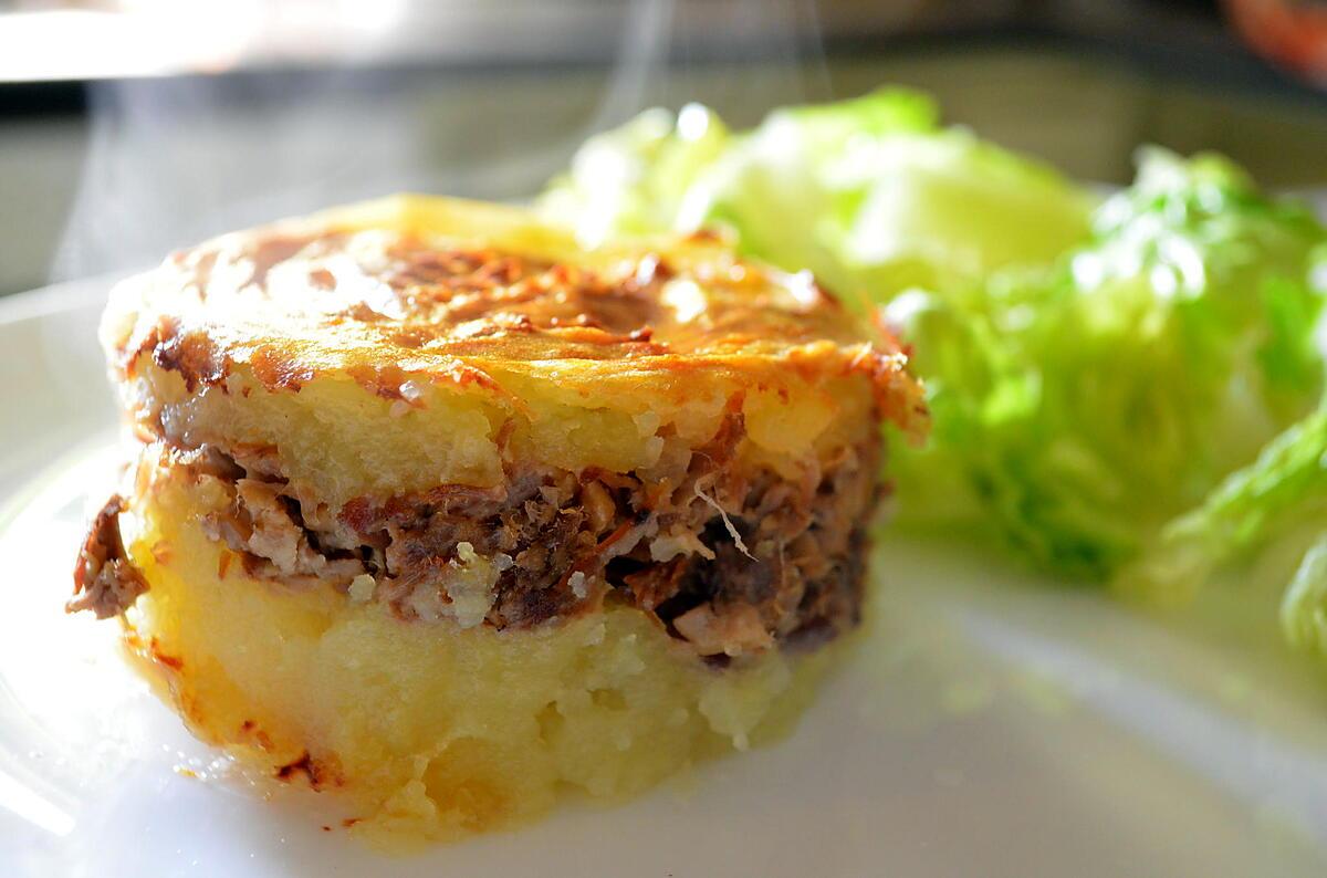 recette PARMENTIER DE CANARD