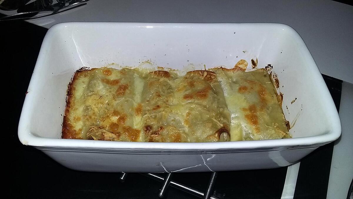 recette Roulé de lasagne au mascarpone