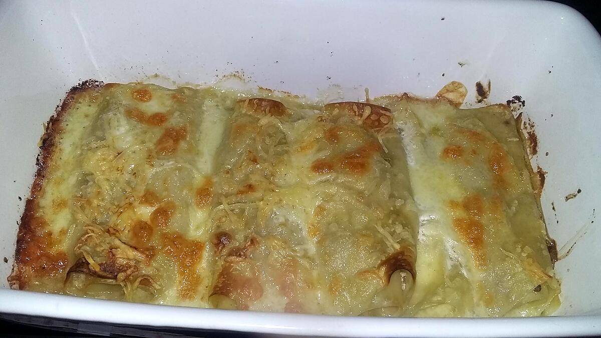 recette Roulé de lasagne au mascarpone