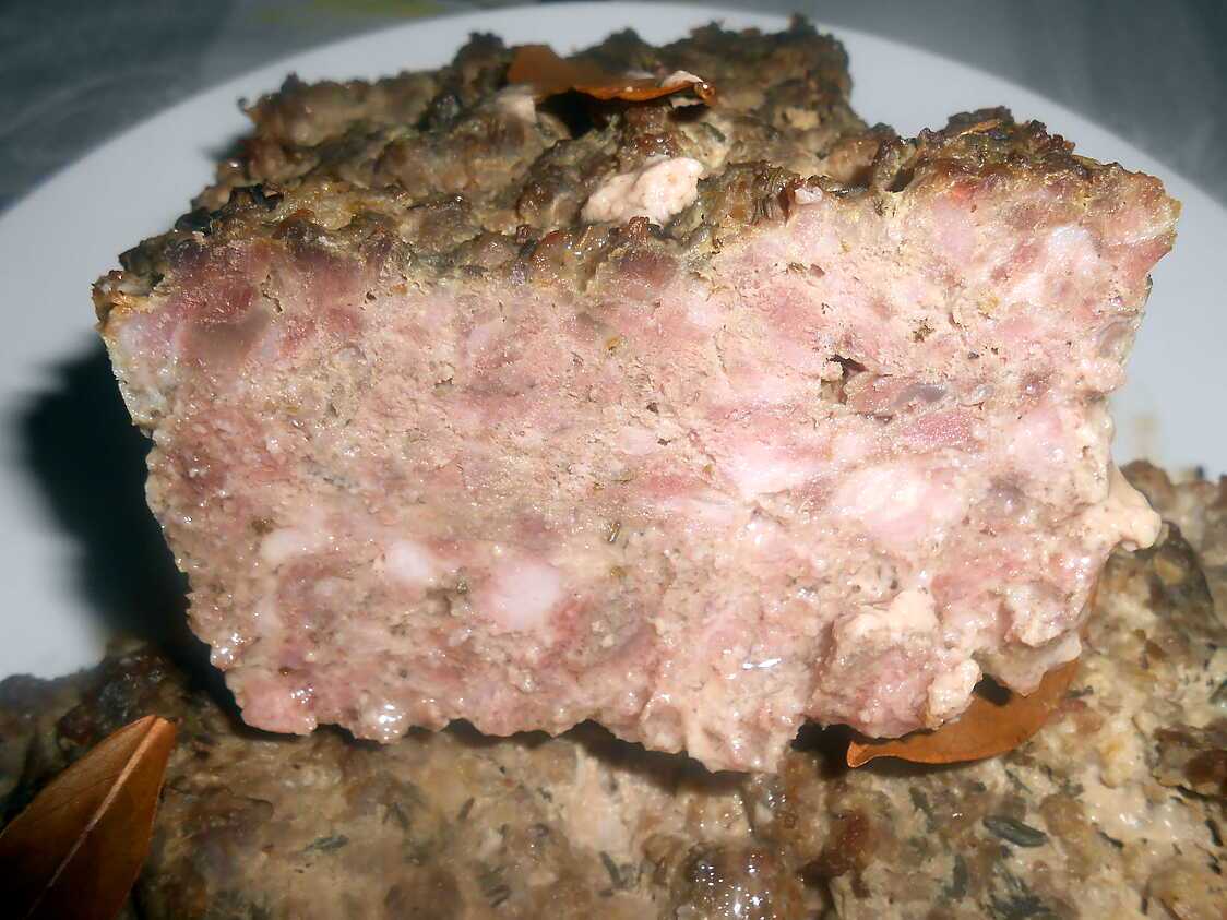 Recette d'UNE BONNE RECETTE DE PATE DE SANGLIER (prise a "les recettes