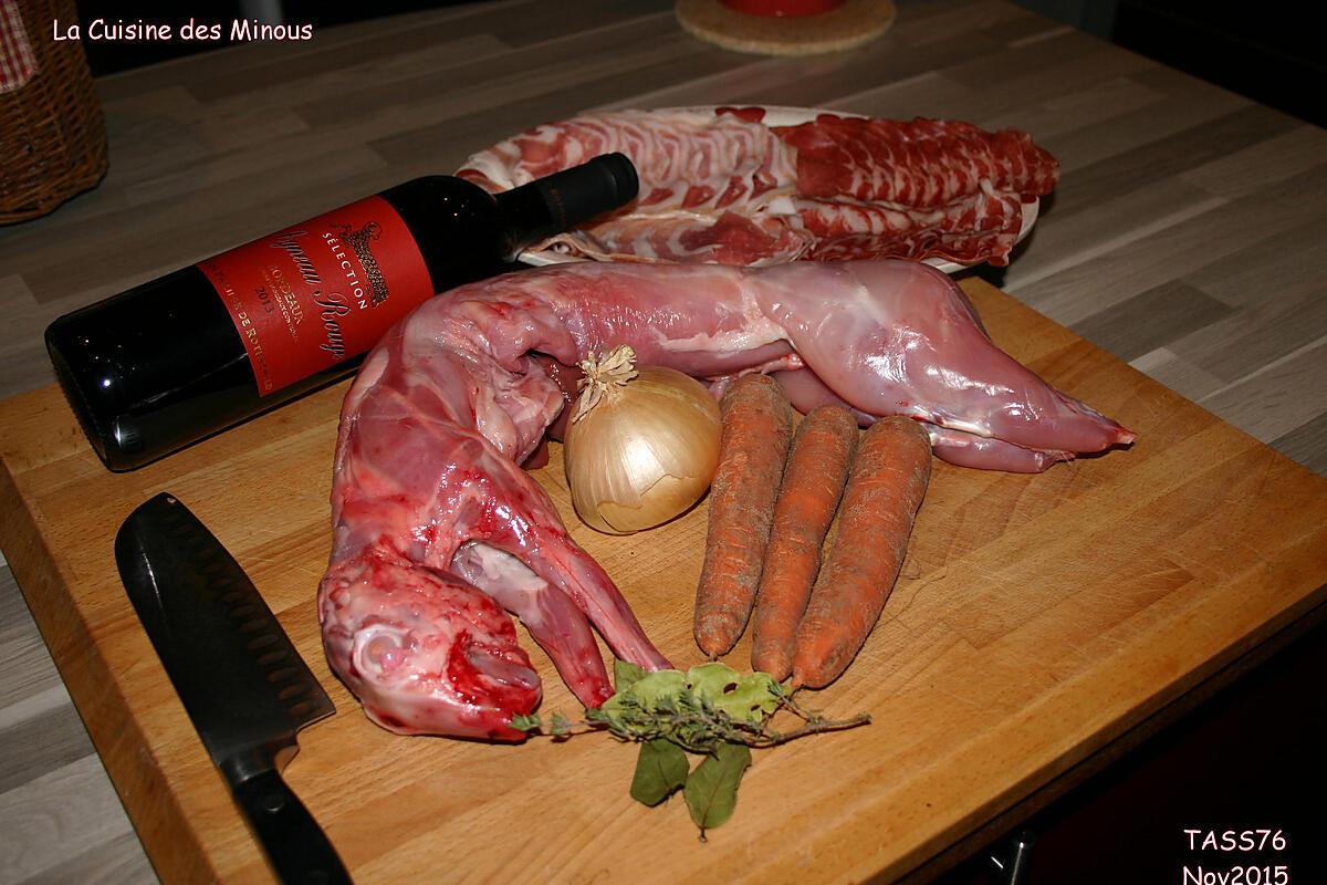 recette Lapin mariné de Toscane