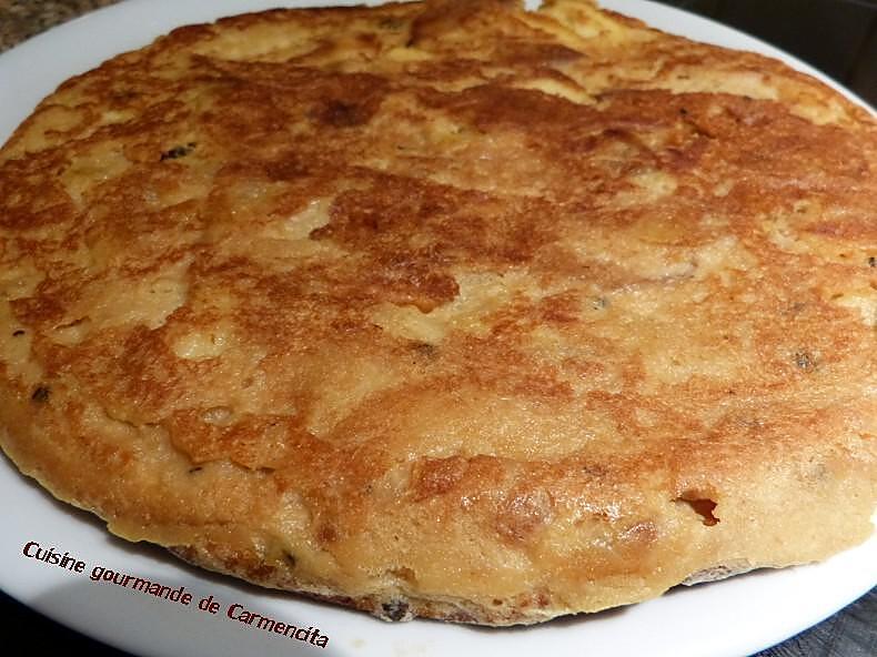 recette Omelette aux pommes et Calvados