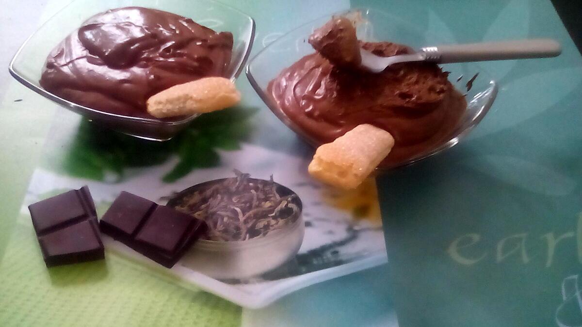 recette MOUSSE AU CHOCOLAT