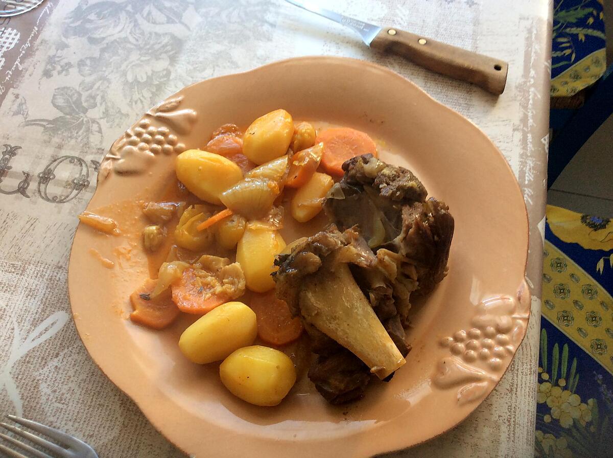 recette souris d'agneau