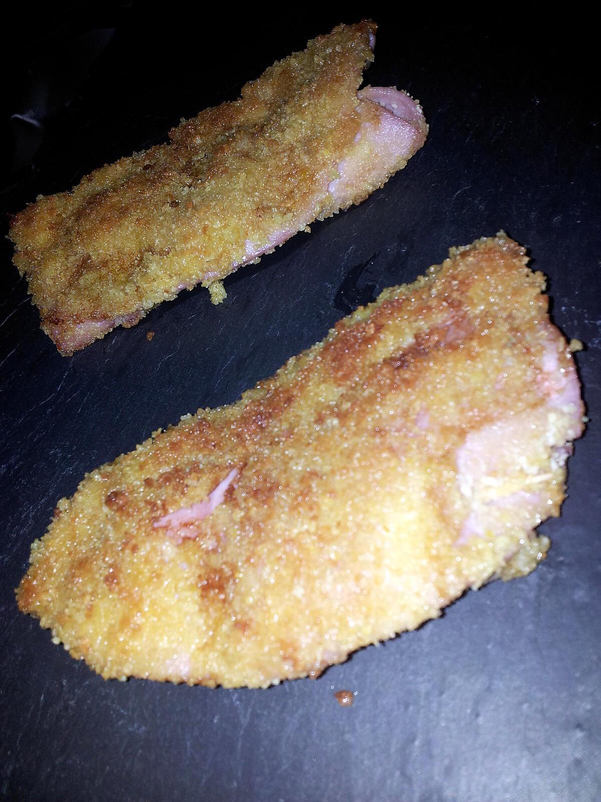 recette Jambon façon cordon bleu