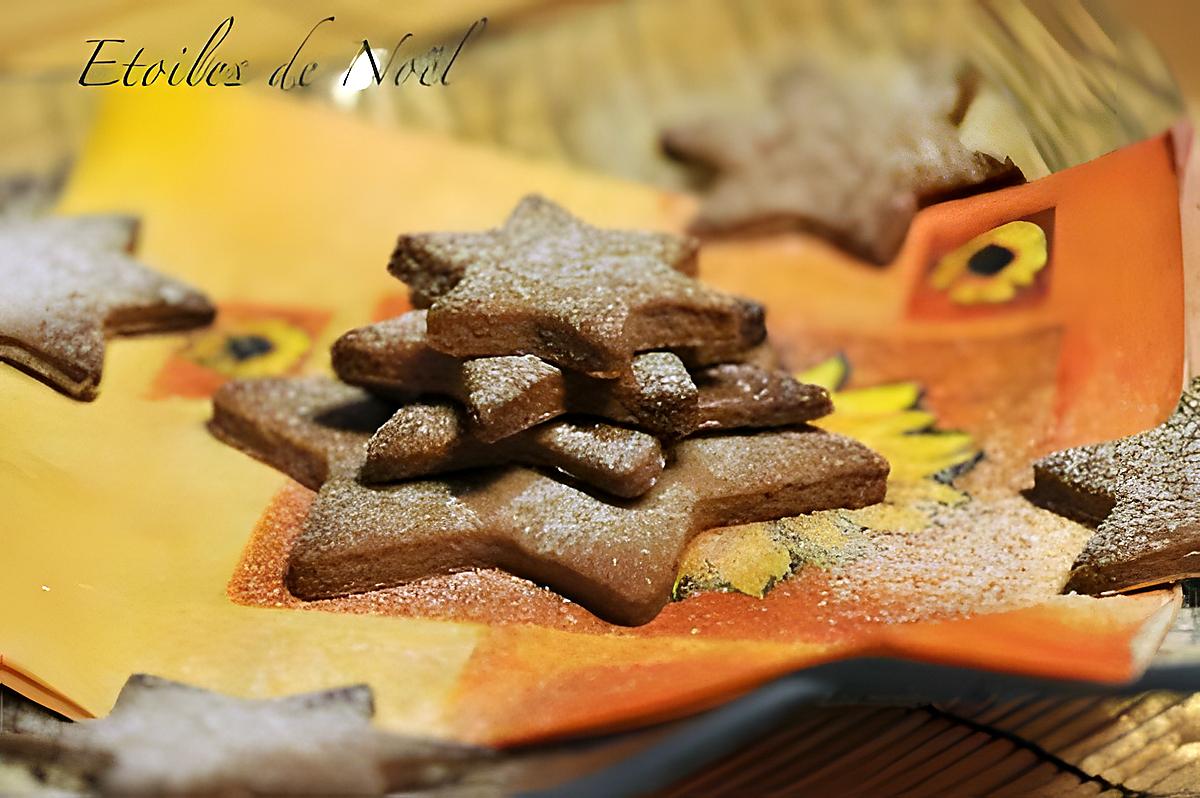 recette sablés étoiles de Noël