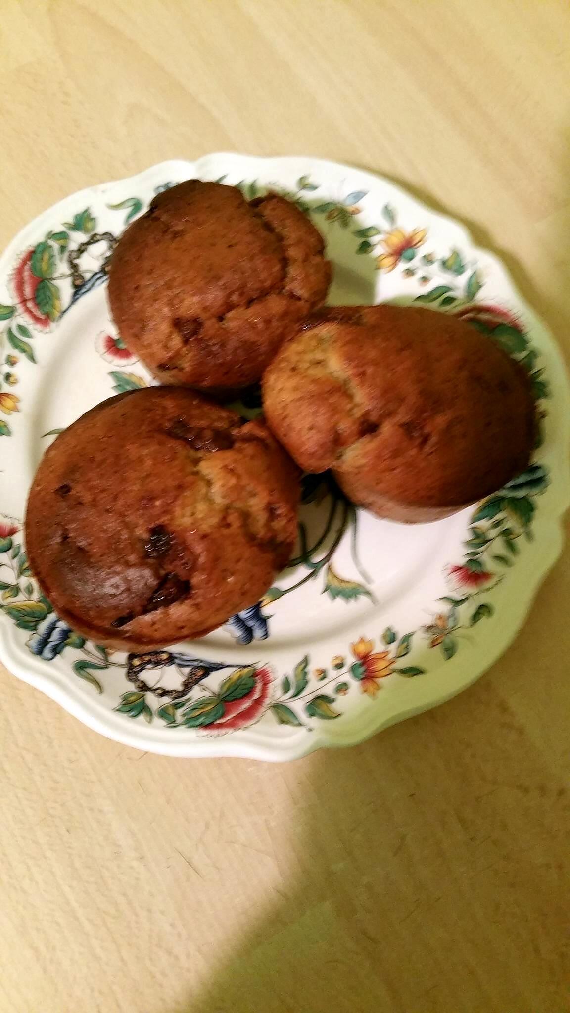 recette Muffins noisette-choco-caramel