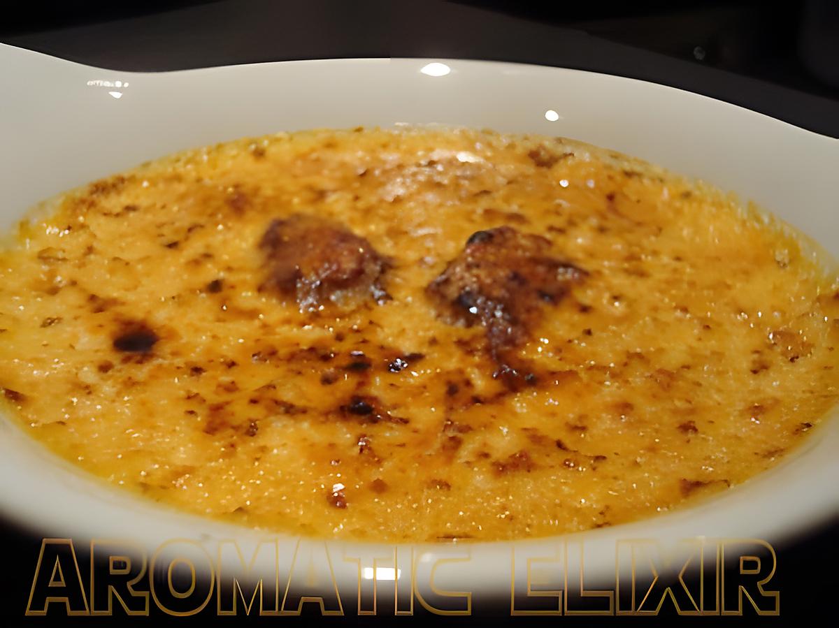 recette Crème brûlée de foie gras et figue au Porto rouge