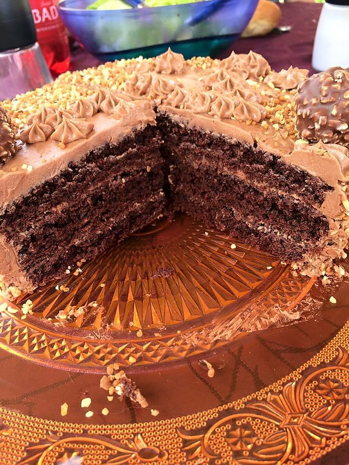 recette Layer cake Ferrero