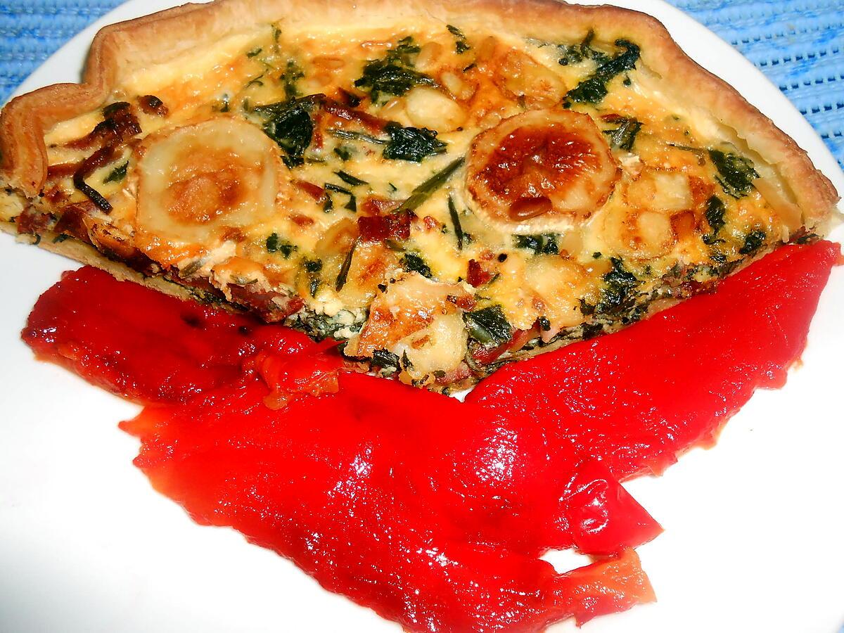 recette DUO DE RESTES POISSON ET QUICHE