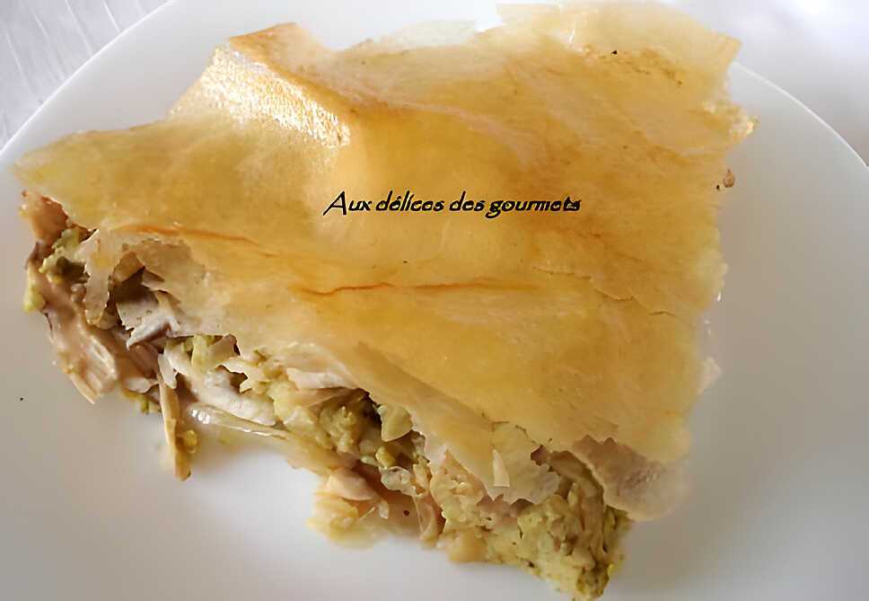 recette pastilla au poulet