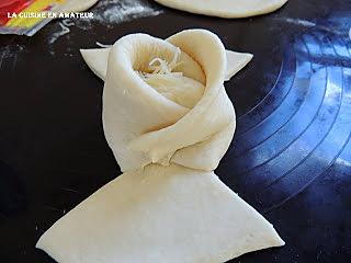 recette Roses briochées salées