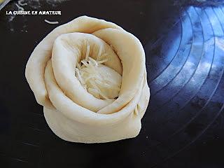 recette Roses briochées salées