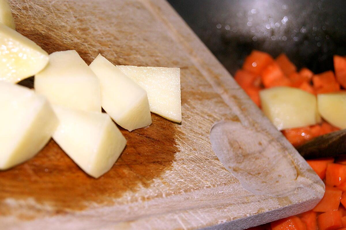 recette Rôti de veau au fromage et ses légumes.