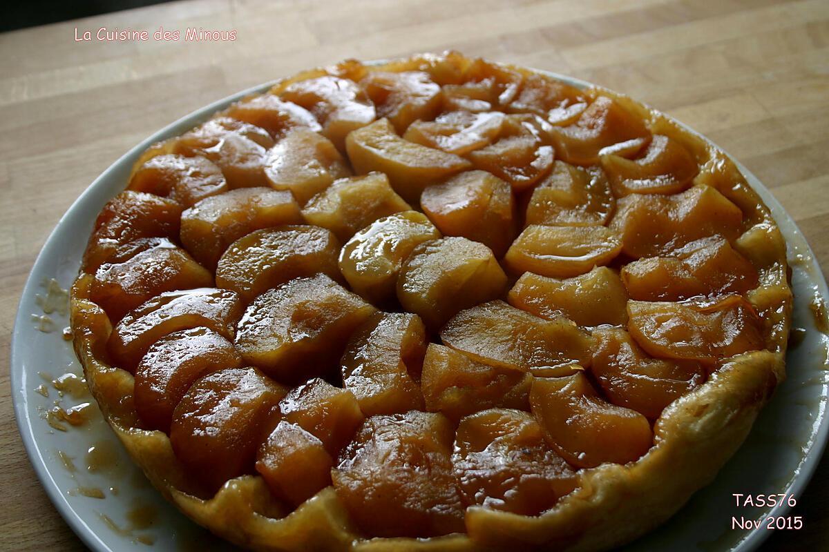 recette La Tarte Tatin de ma Minou