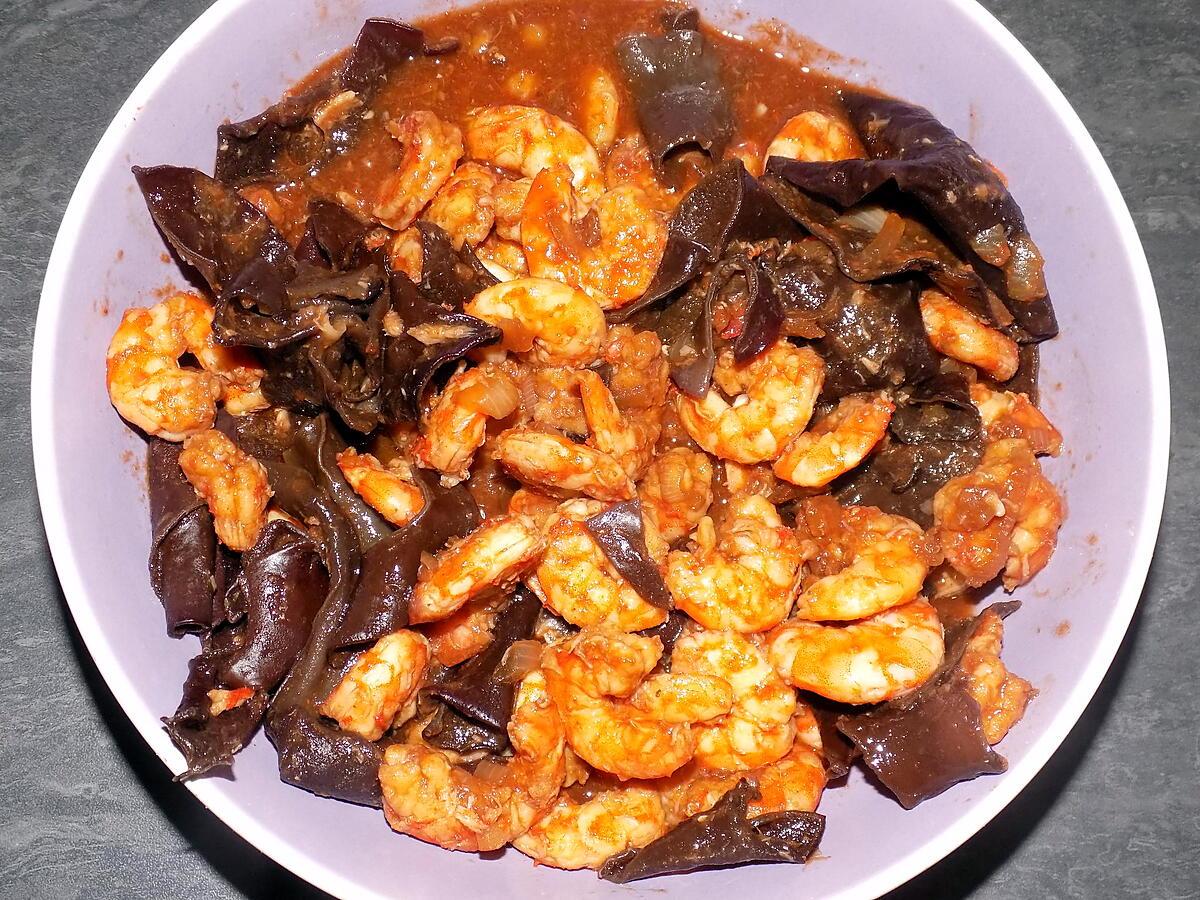 recette Crevettes sauce aigre-douce (régime dukan)