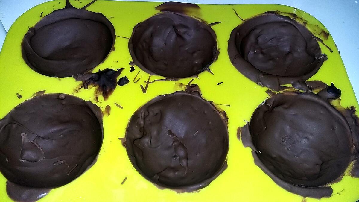 recette Gâteau en coque au chocolat