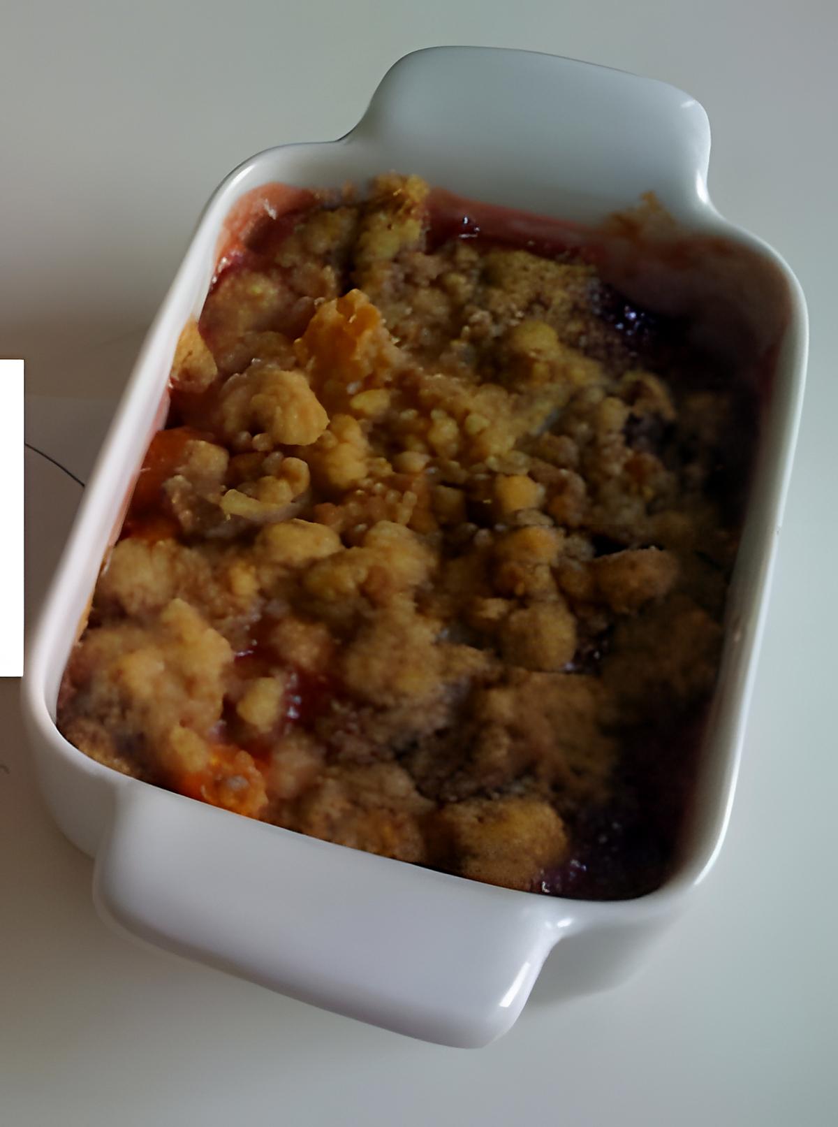 recette Crumble du verger aux spéculoos