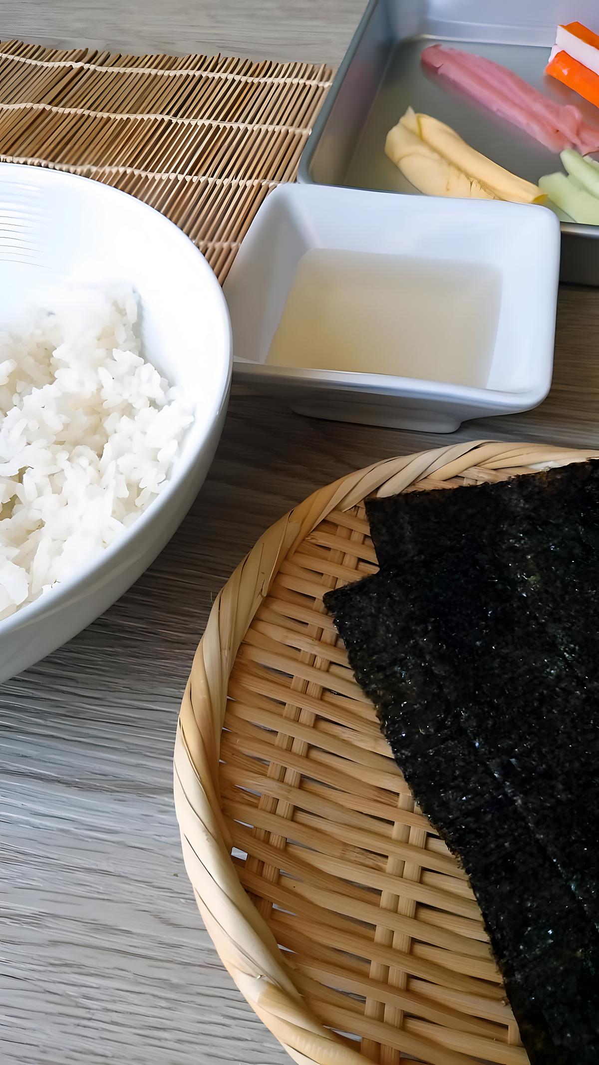 recette Riz au vinaigre pour le sushi