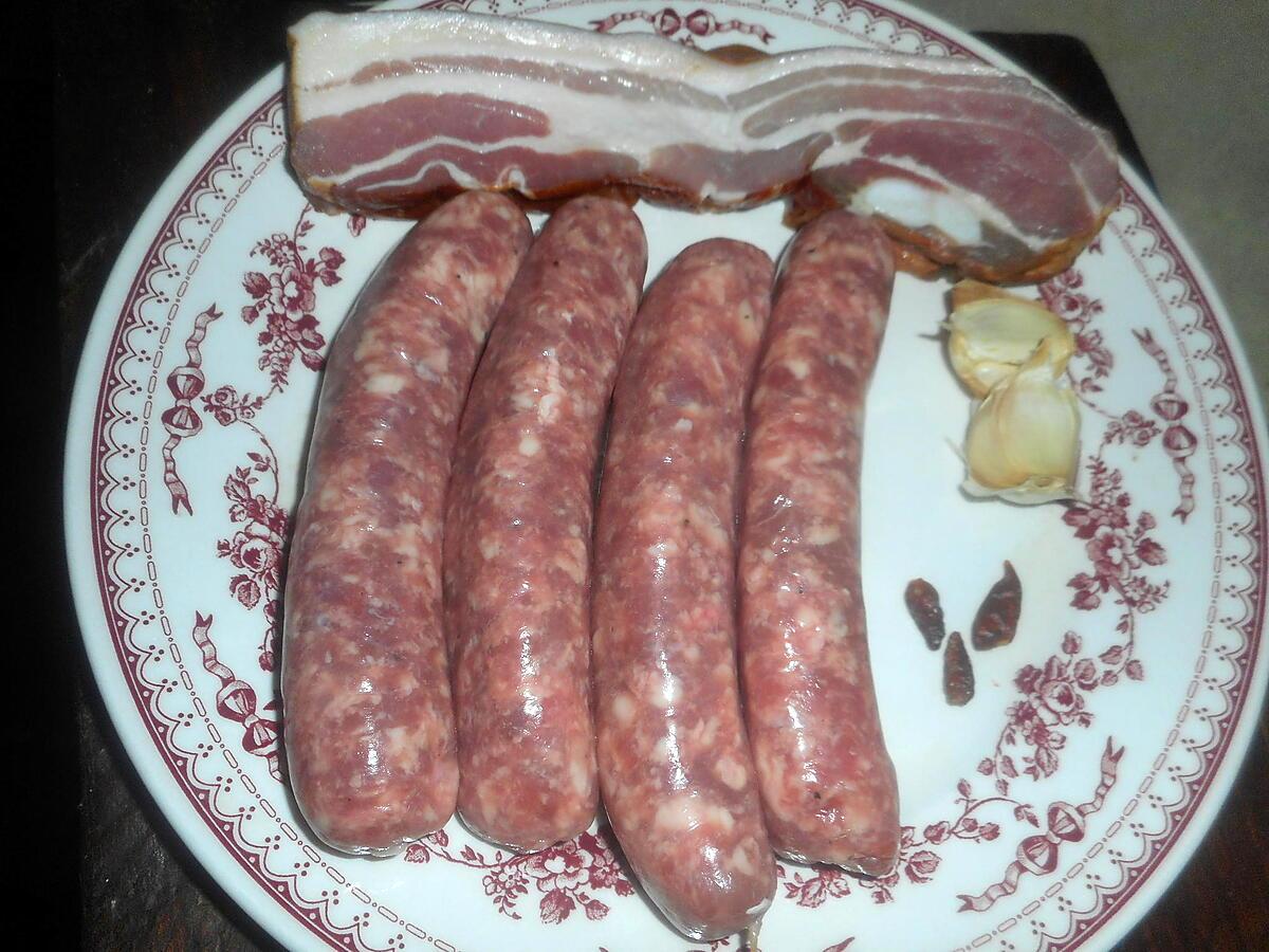 recette Linguines saucisses, lardons et parmesan