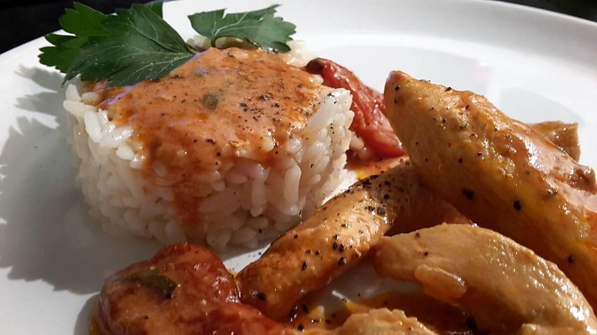 recette Poulet sauce aux tomates séchées