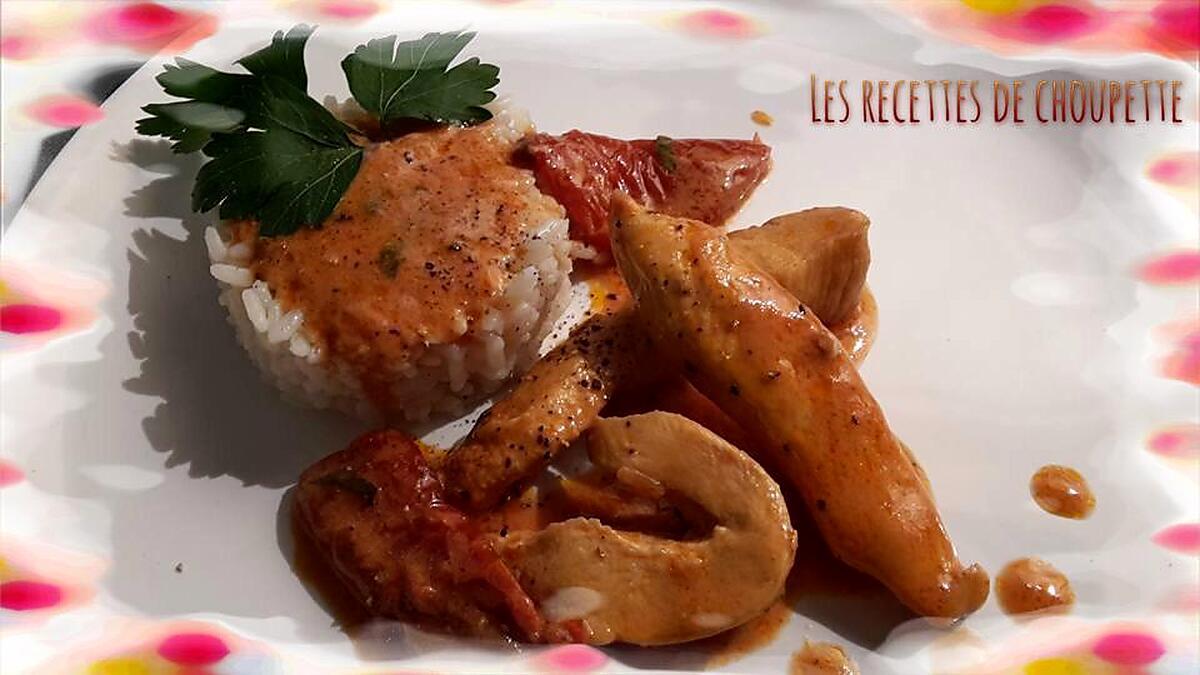 recette Poulet sauce aux tomates séchées