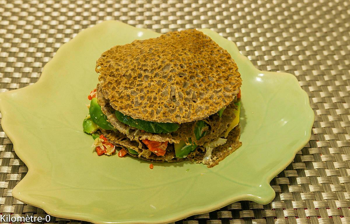 recette Burger breton au crabe