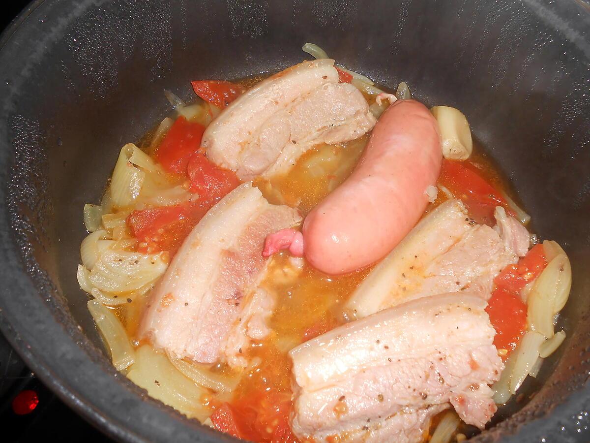 recette UNE PETITE CHOUCROUTE  à ma façon