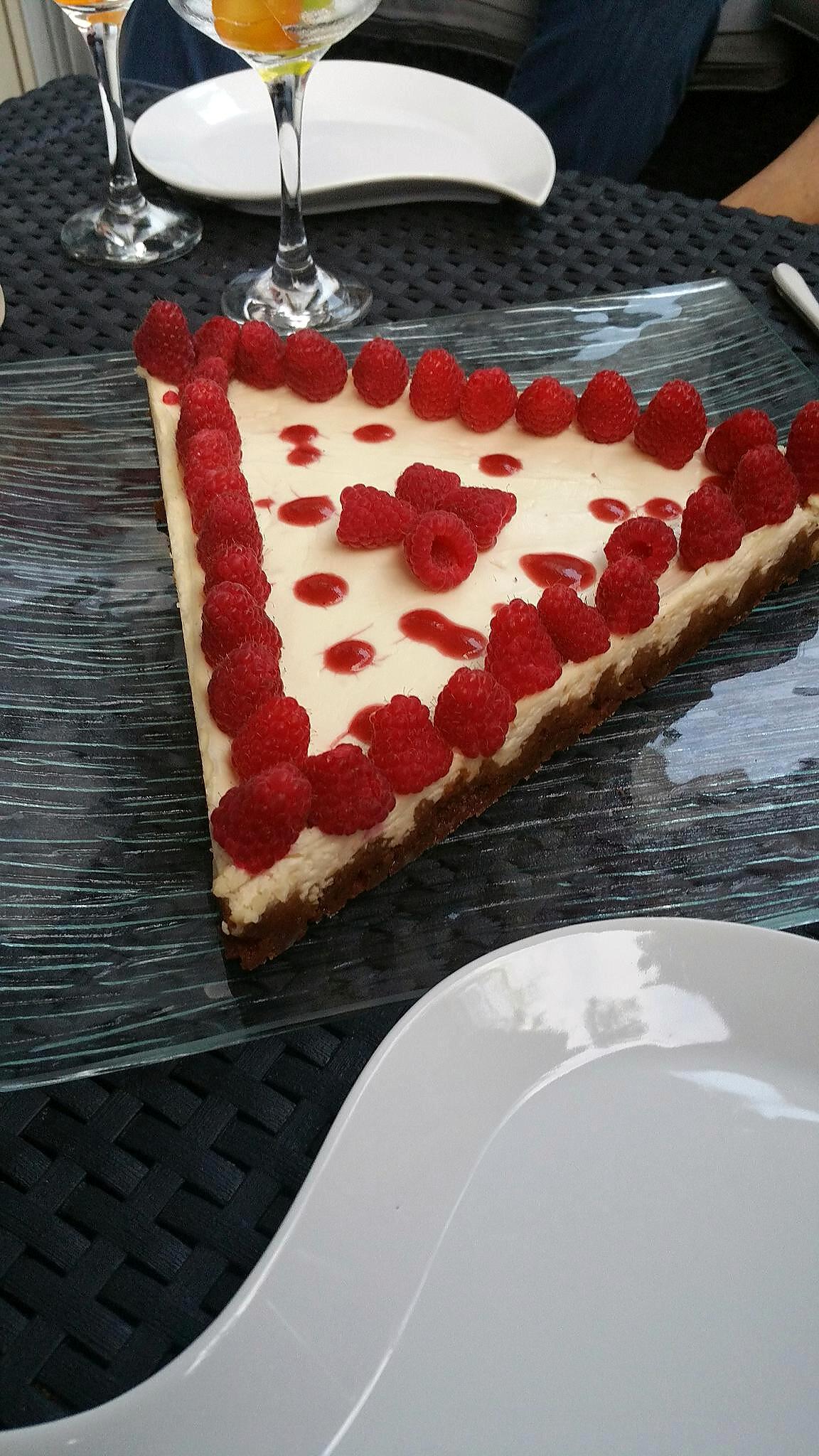 recette Cheesecake aux framboises