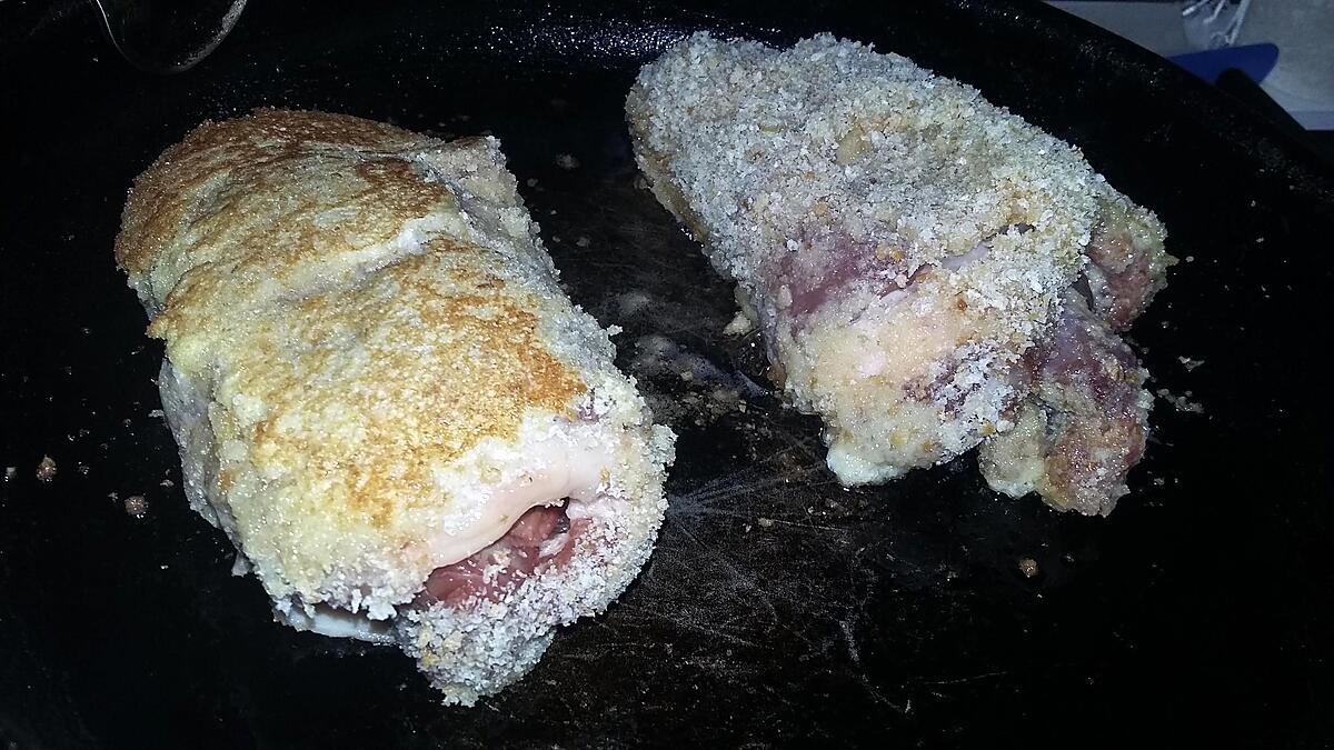 recette Cordon bleu de porc