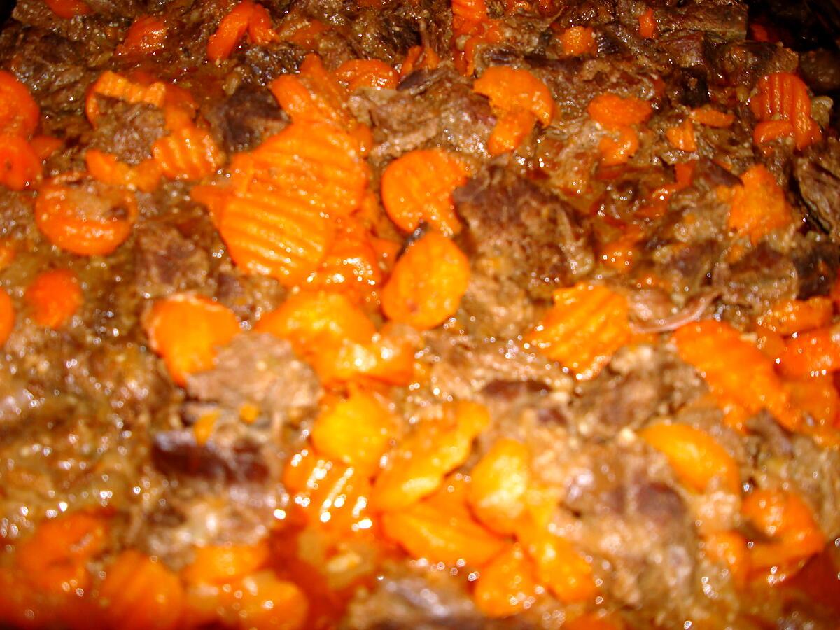 recette Boeuf carottes